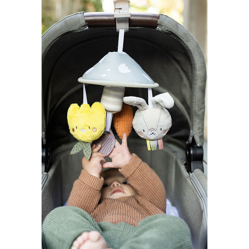 TAF Toys Interactive Infant/Baby Plush Hanging Garden Pram Mobile Toy