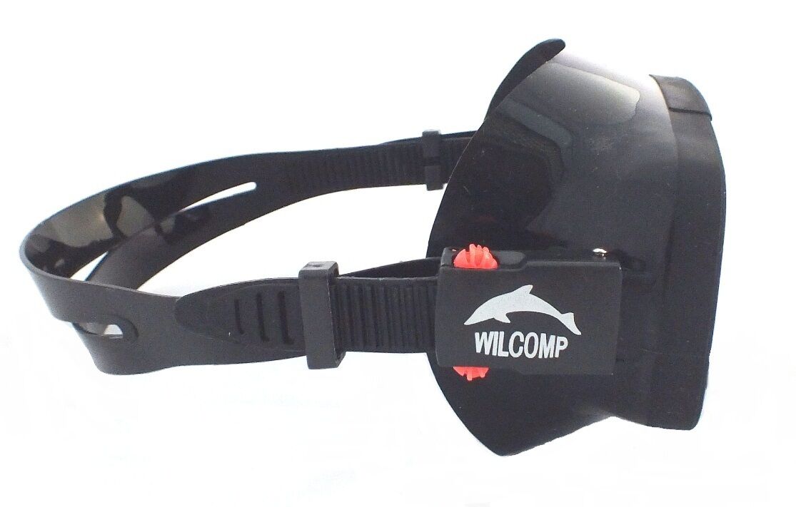 Frame-less Mask & Dry Snorkel - Silicone Set WIL-DS-10R Snorkeling/Scuba Diving