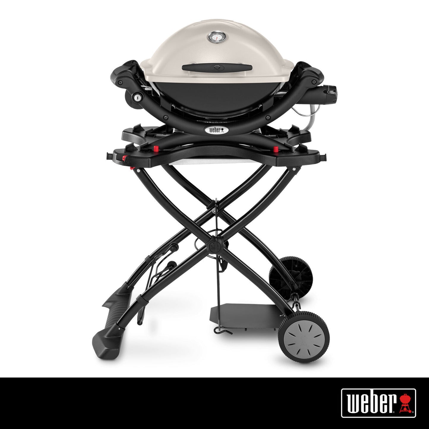 Weber Q Portable Cart for Q 1000/2000 Series Gas Barbecues Grill Cart & Table