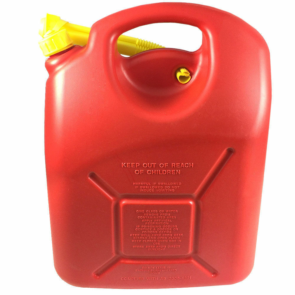 2x 20L Fuel Container for Petrol Fuel/ Storage/Can Heavy Duty Red