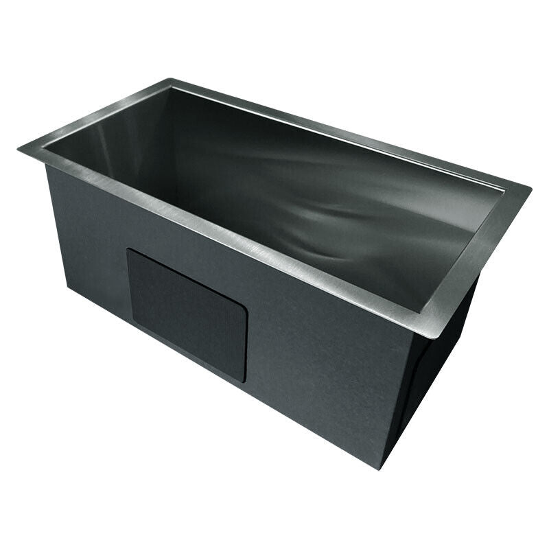 Handmade Undermount Topmount Kitchen 304 Sink Staineless Steel 240x440x190mm