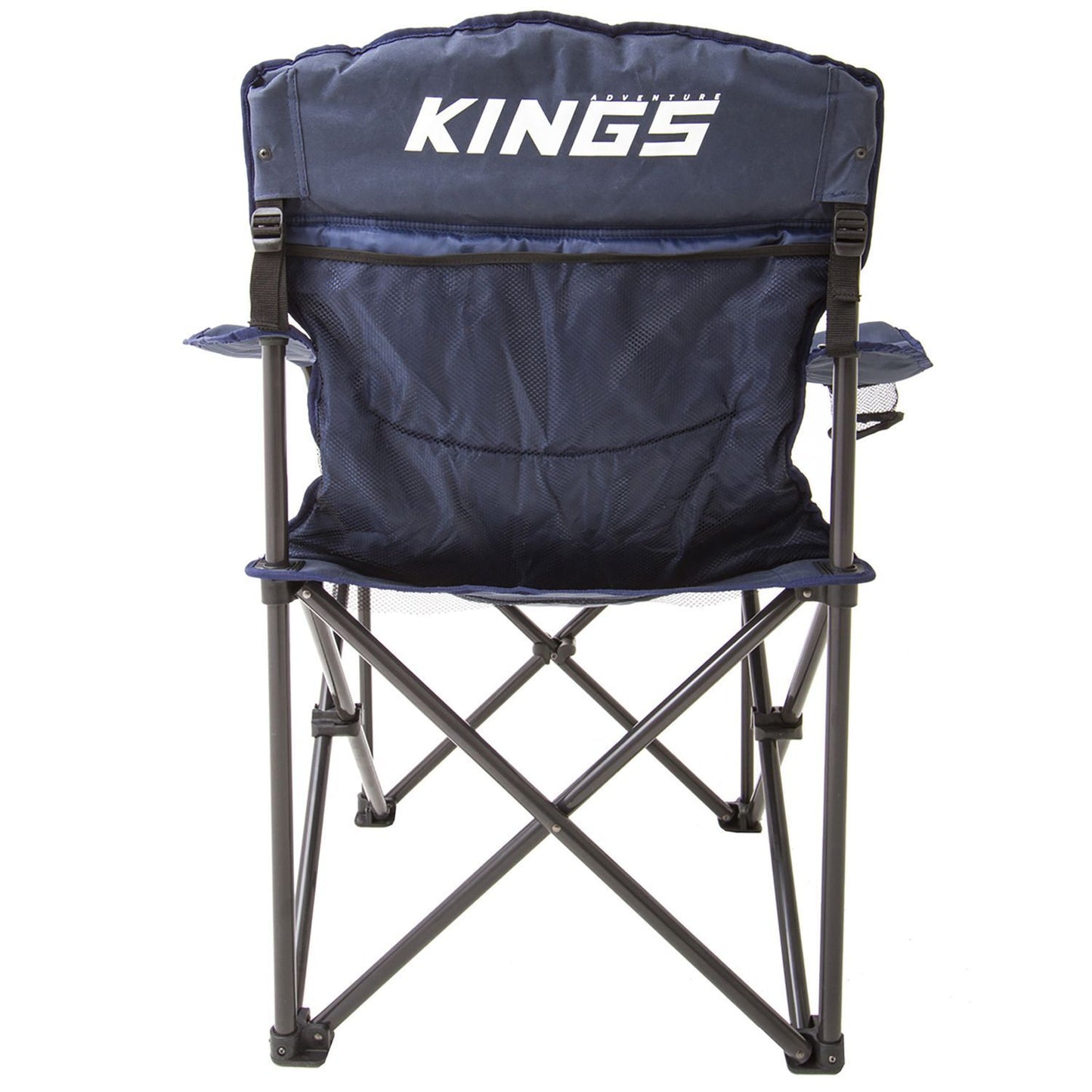 2x Adventure Kings Throne Outdoor Camping Chair 300kg Thick Padding + Carry Bag