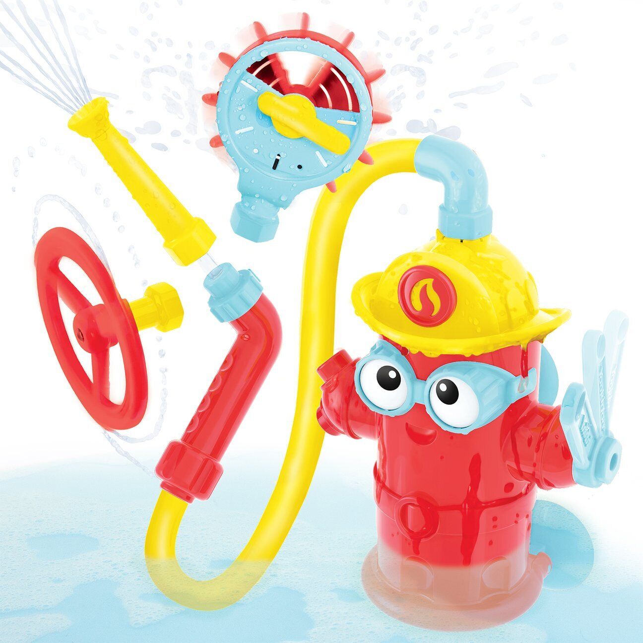 Yookidoo Ready Freddy Spray 'N' Sprinkle Battery-operated Kids Bath Bathing Toy