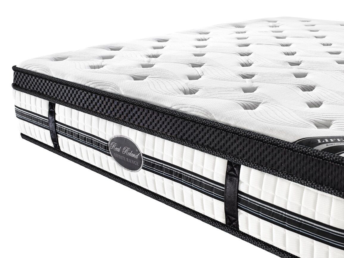 Real Roland Latex Euro Top Pocket Spring Mattress Queen Size 32cm
