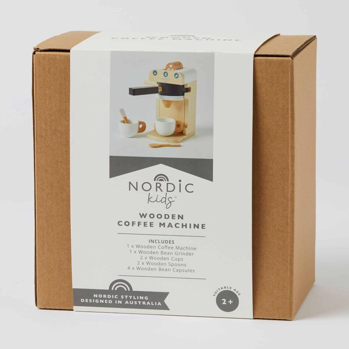 Nordic Kids Wooden Coffee Machine Play Set