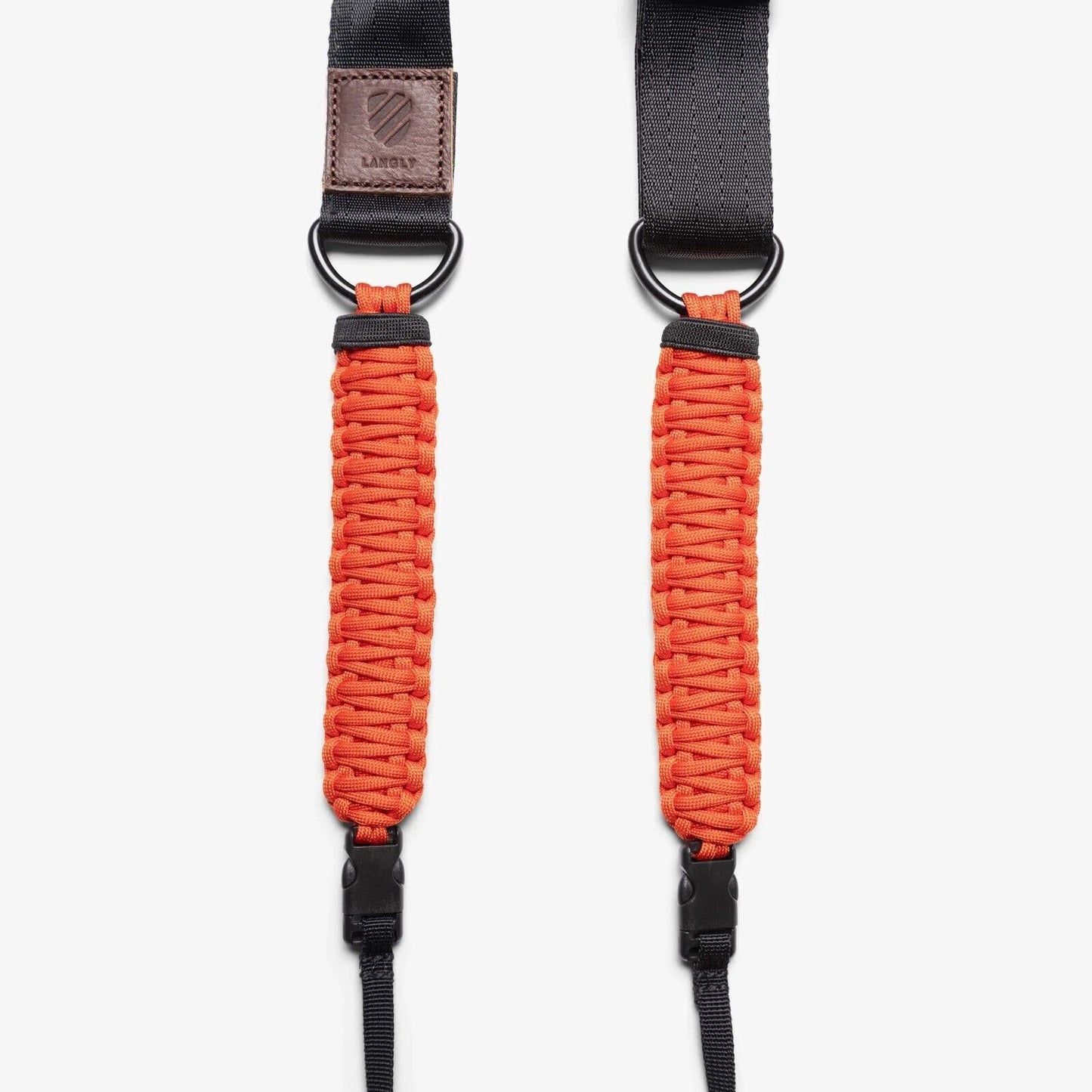 Langly Paracord Camera Strap - Burnt Orange