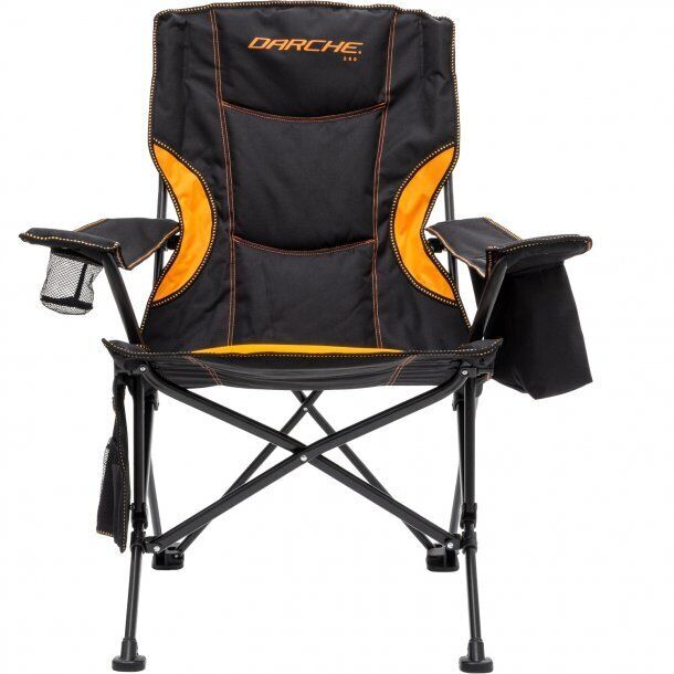 Camping Chair - Black/Orange