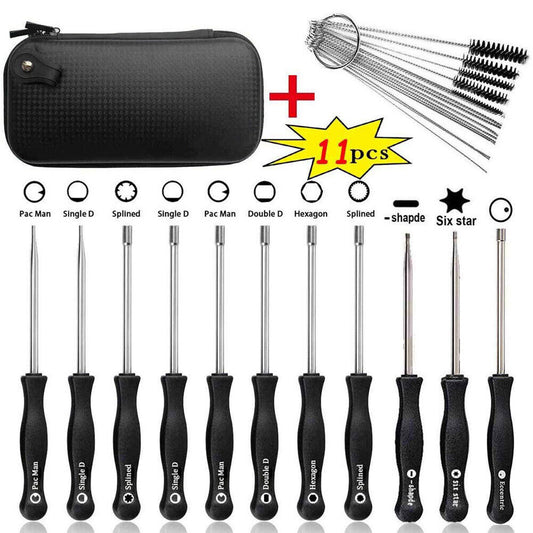 11Pcs/Set Screwdriver Carburetor Adjustment Tool for Common 2 Cycle Carburator