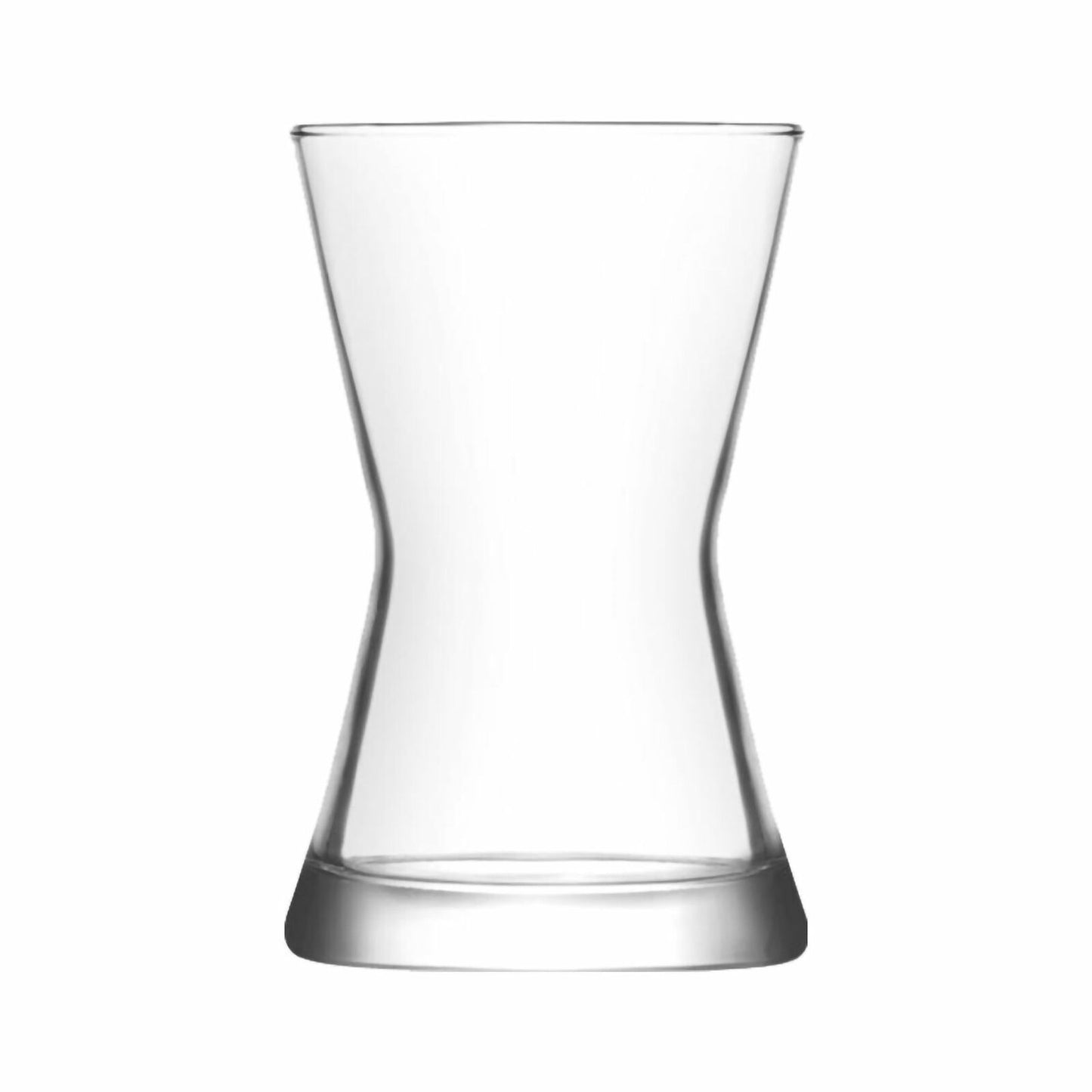 12x 140ml Clear Glass Coffee Latte Tea Mugs Glasses Tea Cups, LAV Derin