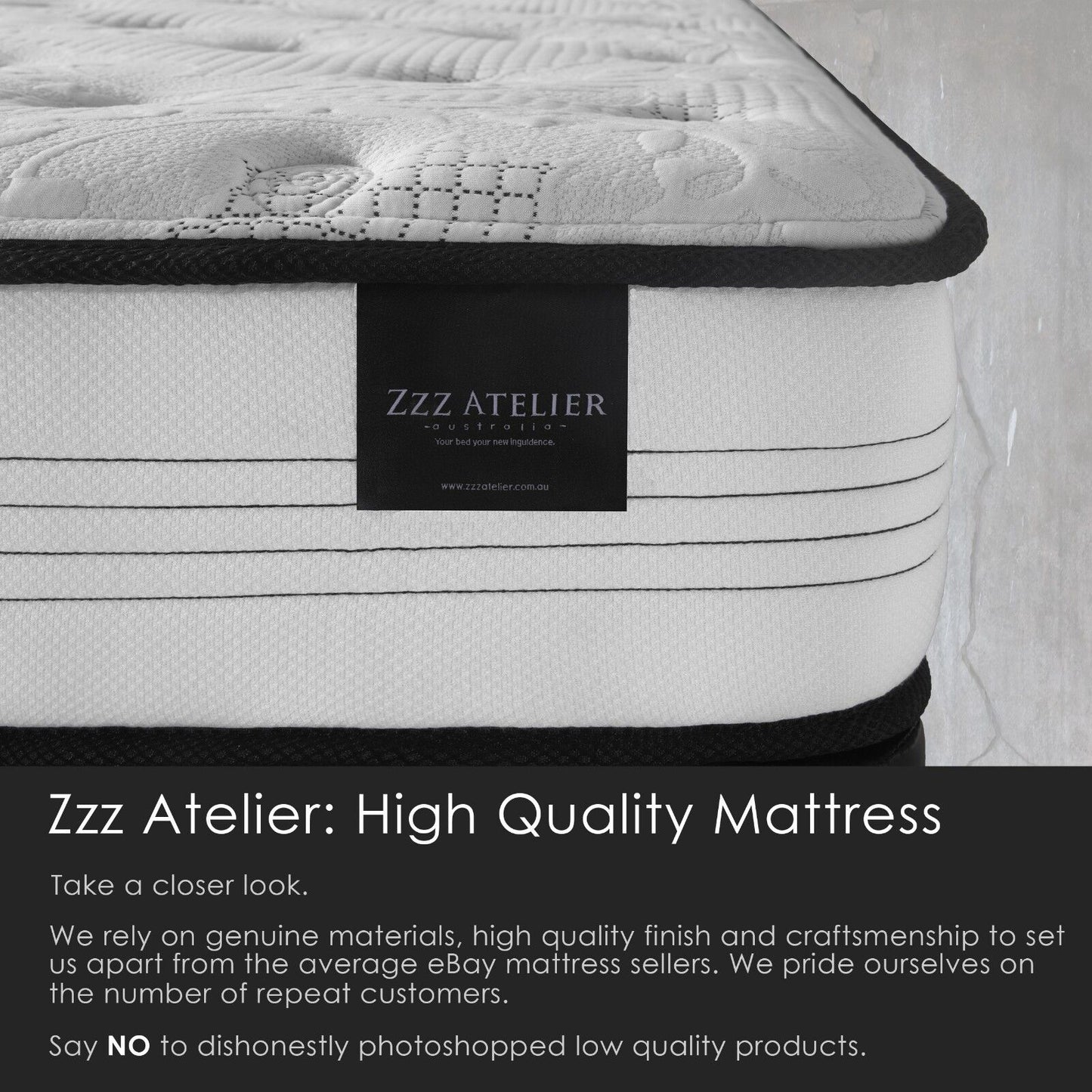 KING Mattress - Super Firm Mattress w/ Extra Firm Pocket Spring + Ultra HD Foam