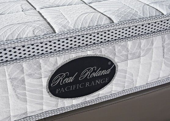 Real Roland Memory Foam Euro Pillow Top Pocket Spring Mattress Single Size