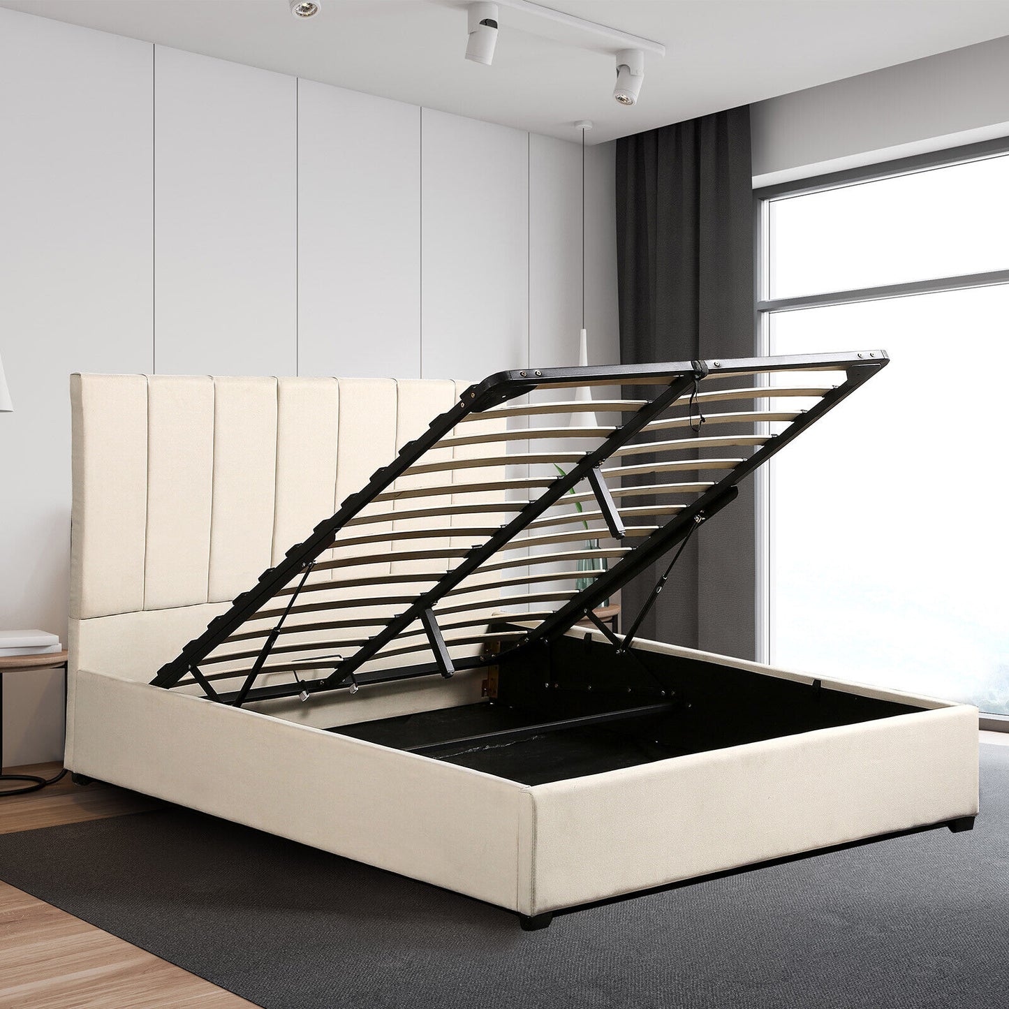 Milano Decor Vaucluse Gas Lift Storage Bed