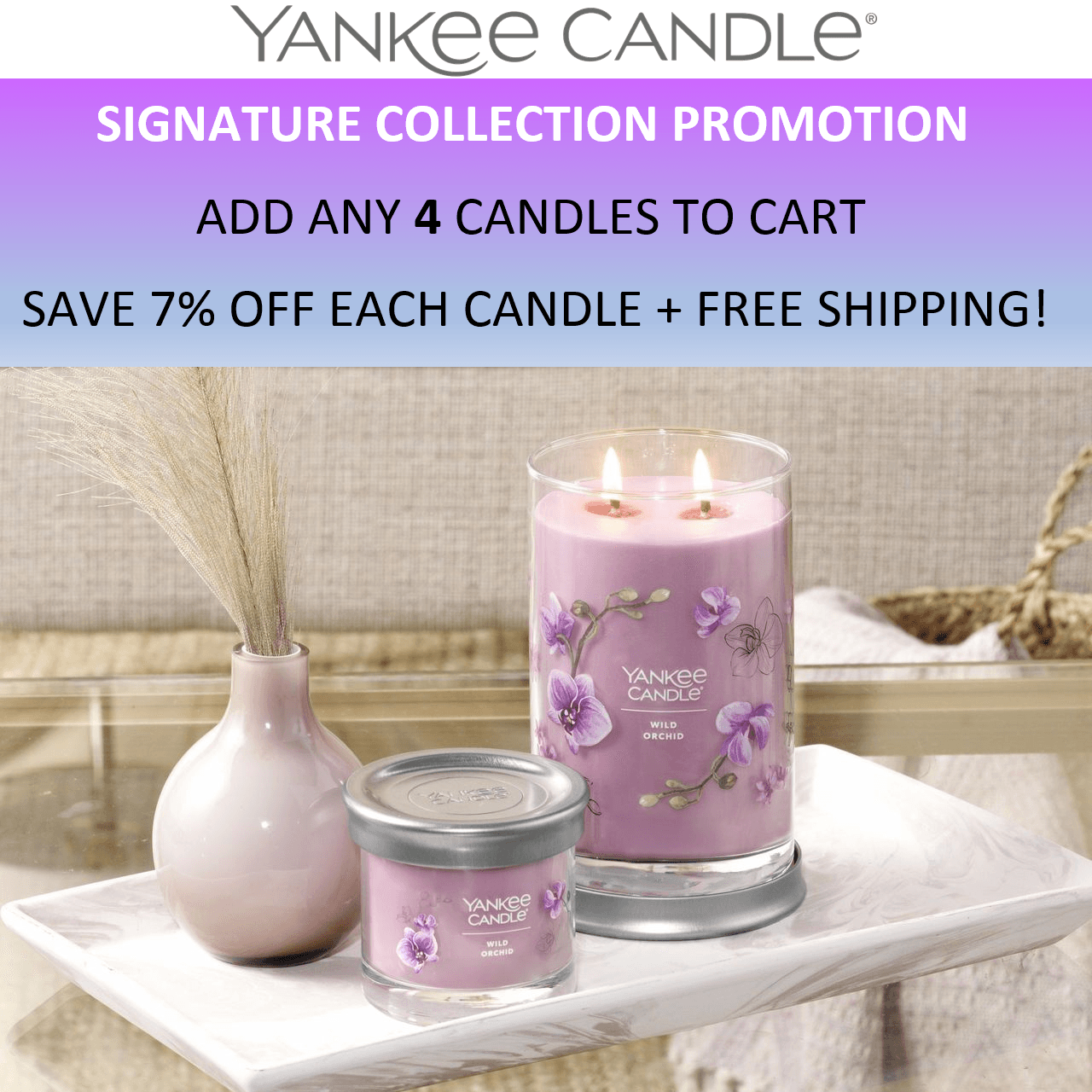 Yankee Candle MidSummer Night Signature Collection Large Jar Double Wick