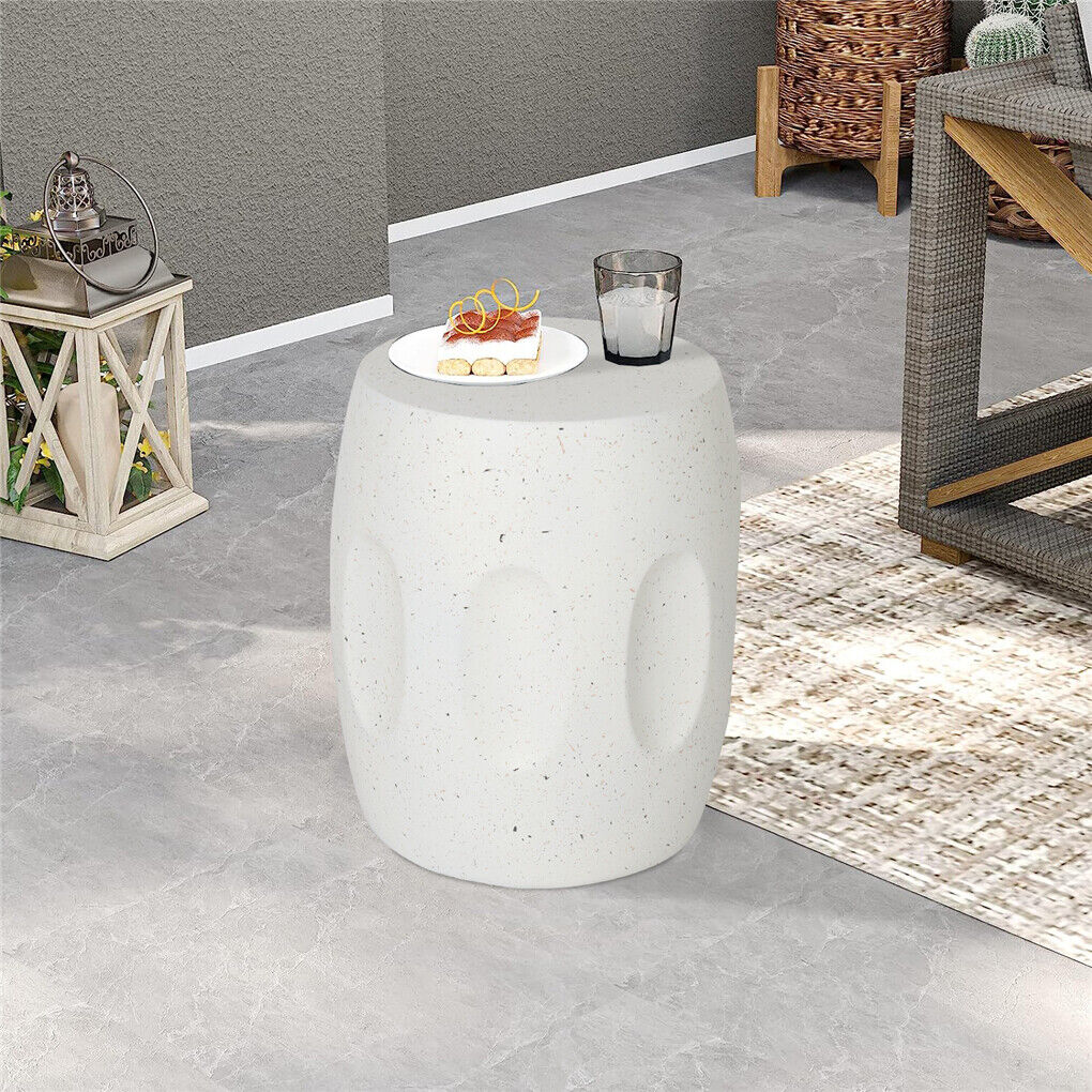 One-of-a-kind Lightweight Concrete Table Indoor Outdoor Leisure End Side Table